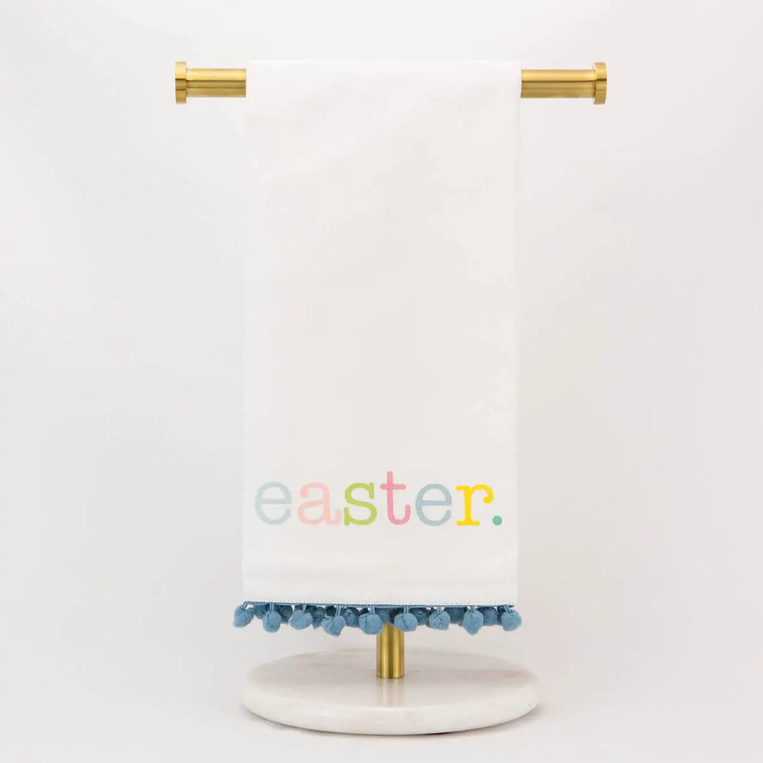 Easter Pom Pom Towel