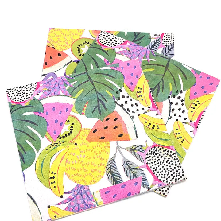 Tropical Fruit Napkins