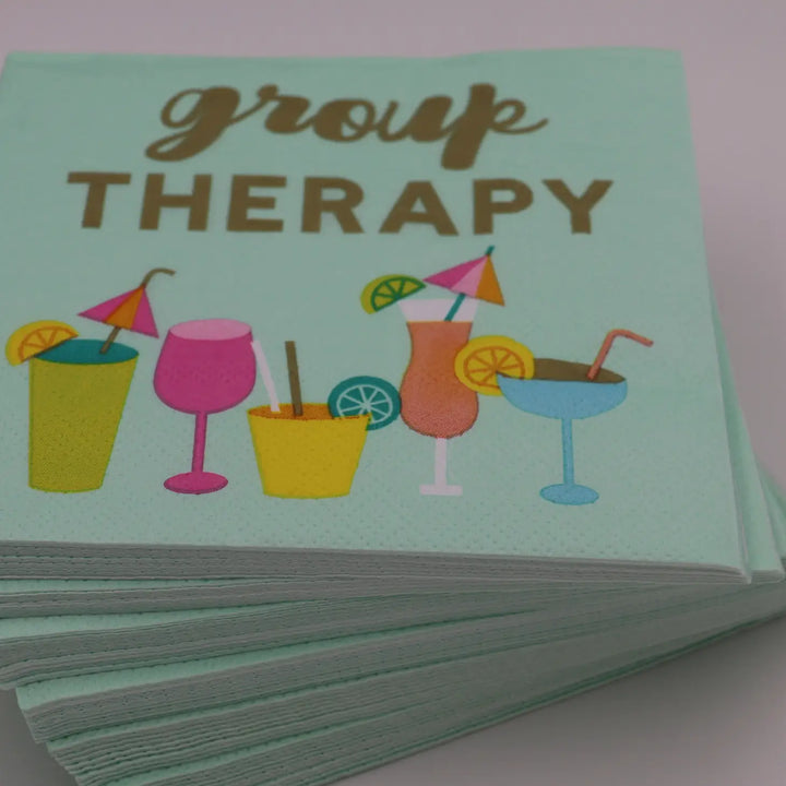 Group Therapy Cocktail Napkins