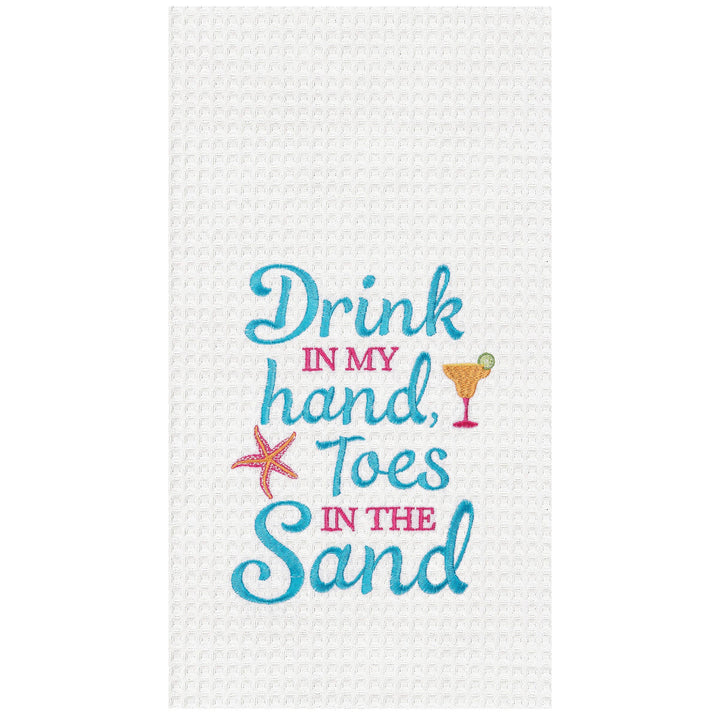 Drink In Hand Kitchen Towel