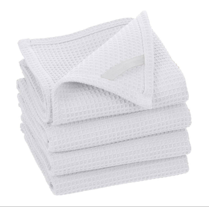 Broadway Waffle Cotton Kitchen Towels