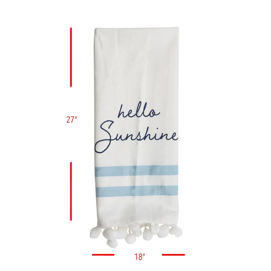 Hello Sunshine Tea Towel