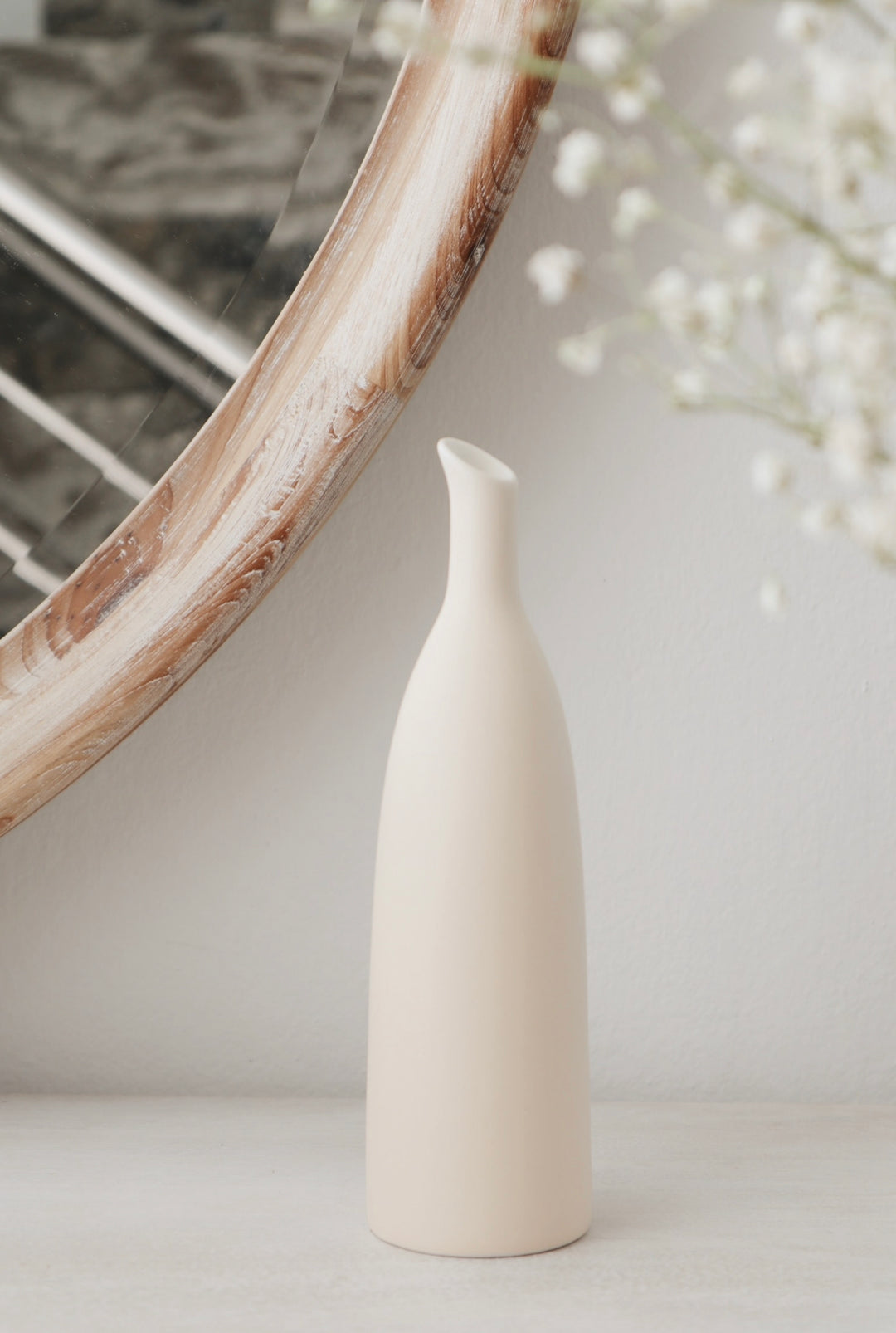 Beige Ceramic Vases